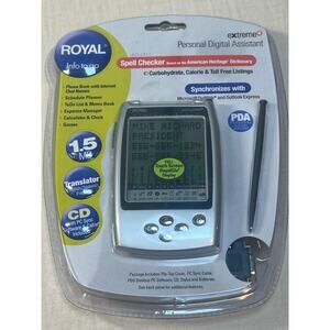 Royal Info To Go Extreme Personal Digital Assistant Translator Spanish French
